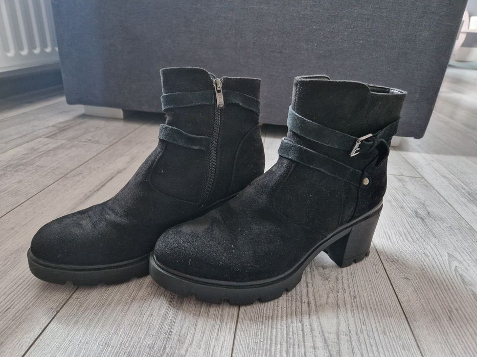 Botki czarne stan bbd rozm 40