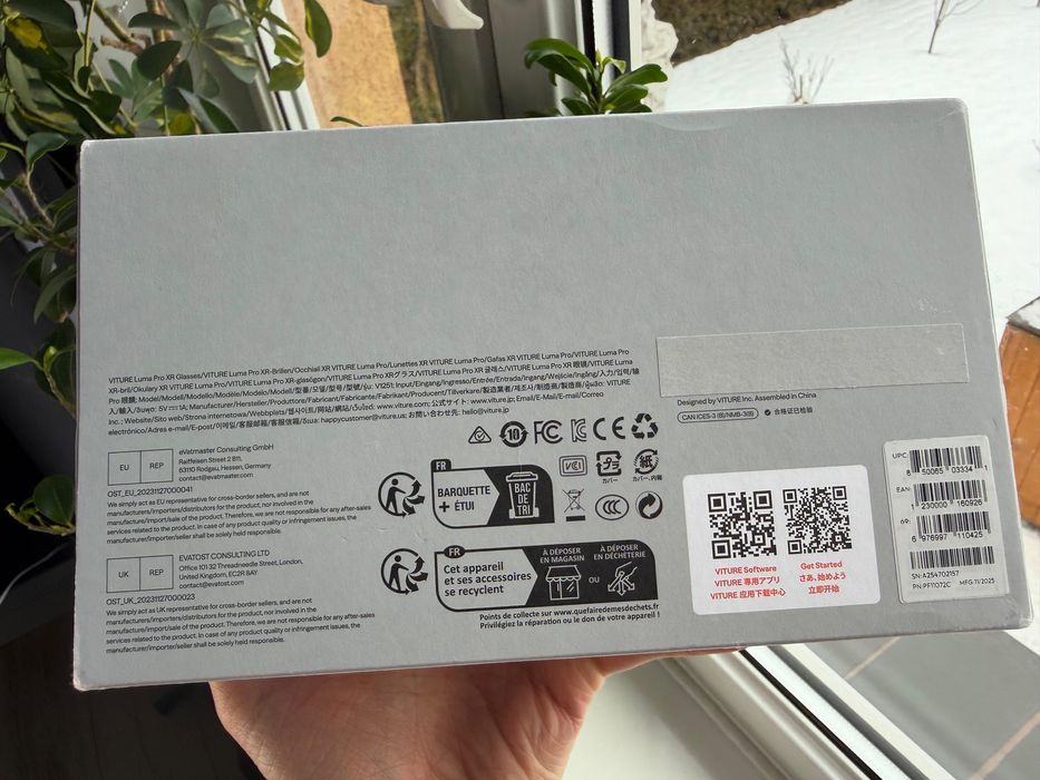 Gogle VR Viture XR Luma Pro 1200p 1000 nitów Harman czarne TOMI-TECH