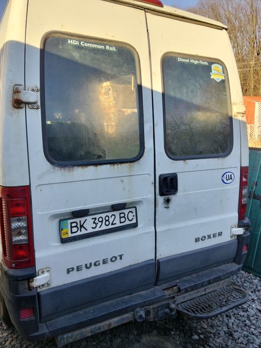 Двері задні на фіат дукато