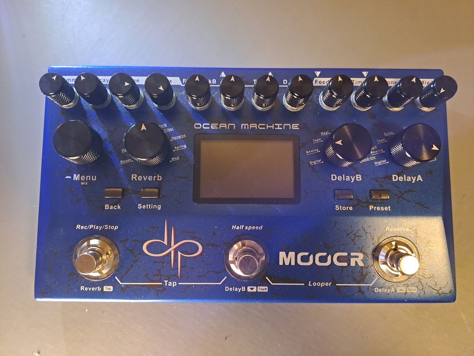Mooer Ocean Machine (Delay Reverb Looper)