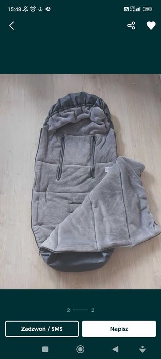 Śpiworek do wózka Smiki
