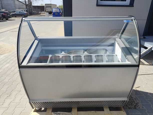 Wyposażenie lodziarni, zamrażarki, dystrybutory, konserwatory do lodów