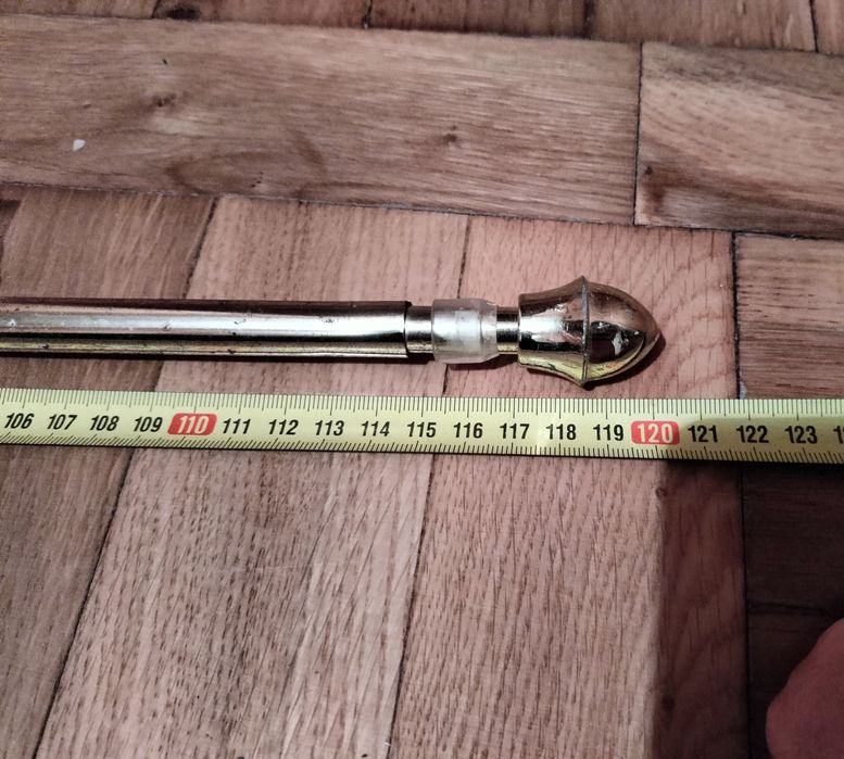 Zazdrostka / Karnisz / Pręt regulowany Złoty 120-225cm