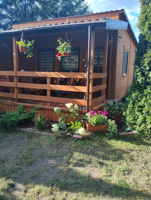 Wynajmę domek drewniany nad jeziorem w Powidzu