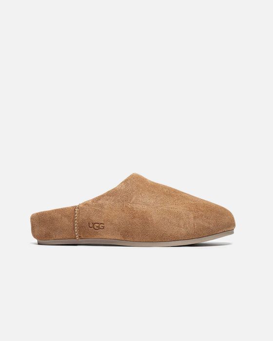 Мюлі UGG Elea Slip-on Chestnut premium уггі шльопанці