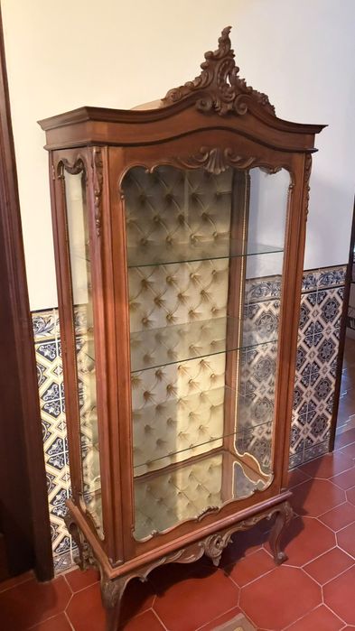 Vitrine Cristaleira Luís XV