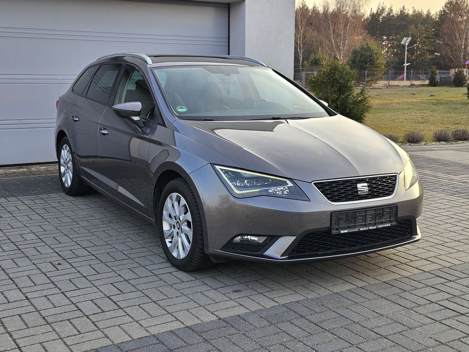 Seat Leon TDI alkantara hak szklany dach full led