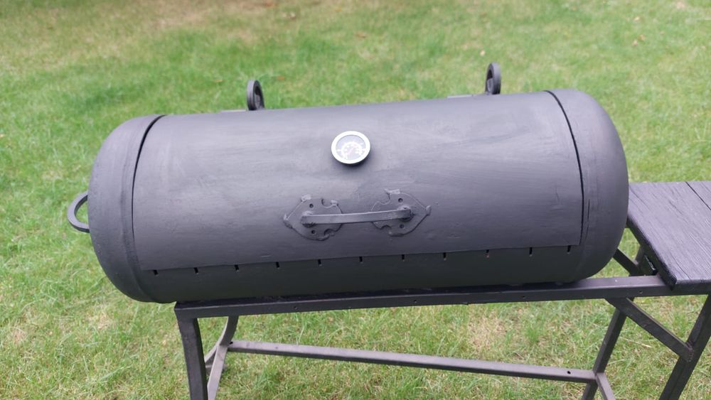 Мангал на колесах