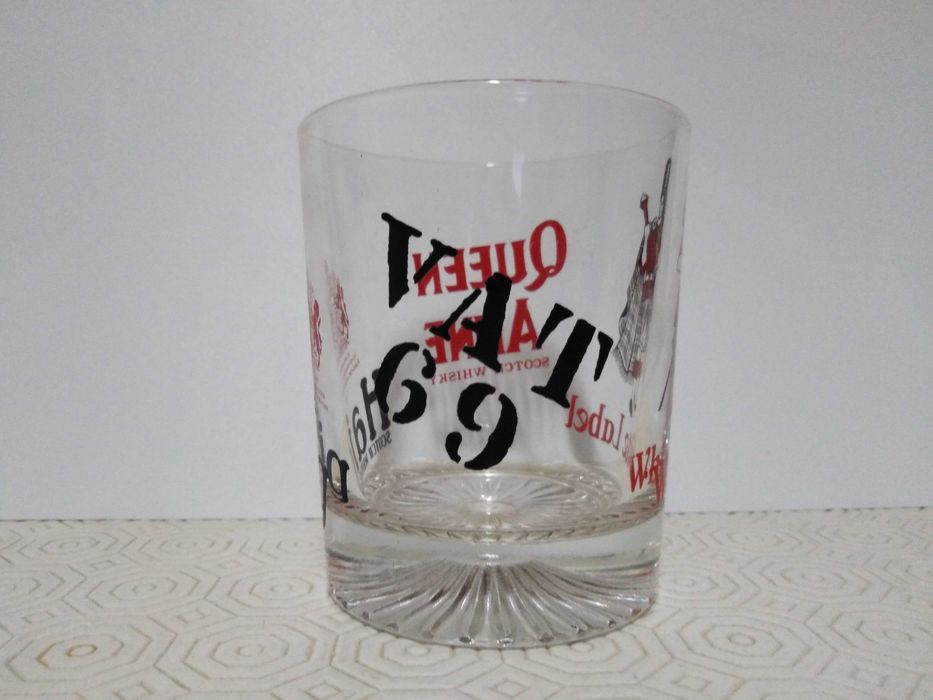 Copo Whisky White Label - Queen Anne - Haigvat - VAT 69