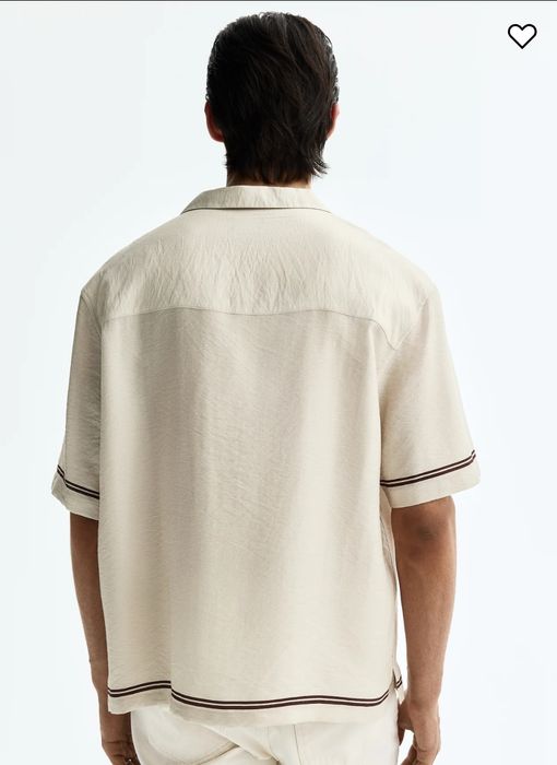 NOWA Koszula męska z krótkim rękawem H&M rozmiar M