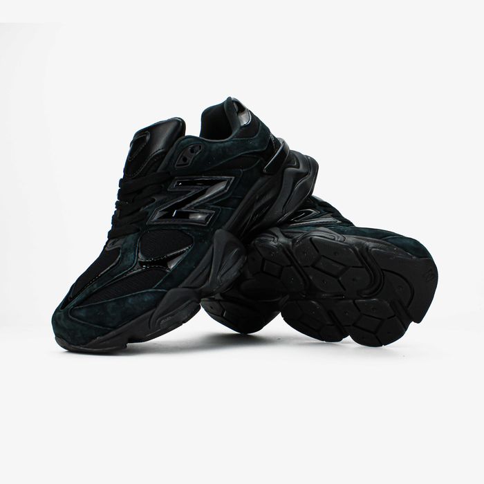 Мужские кроссовки New Balance 9060 "Glossy Black" Размеры 41-45