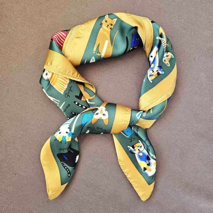 Cat scarf / cachecol de gato