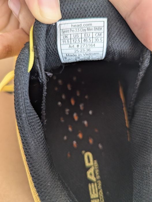 Head sprint pro clay 46.5