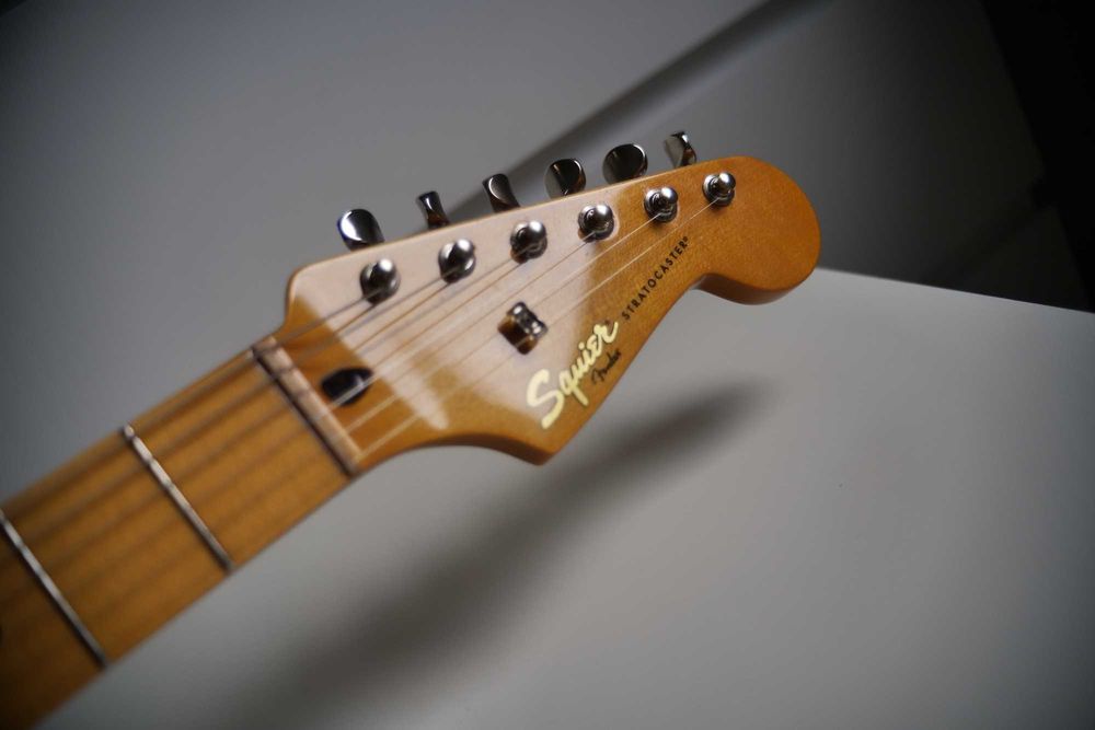 Gitara Squier Classic Vibe Stratocaster 50s CHINA + Fender Tex Mex + Gotoh