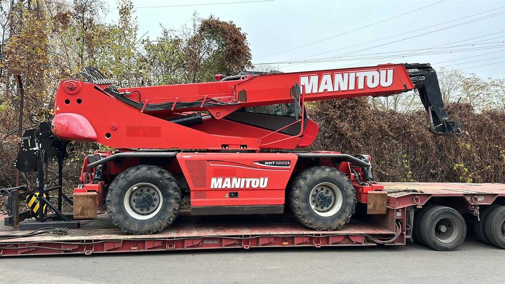 Wynajem wózków widłowych i ładowarek teleskopowych Manitou np MRT 2150