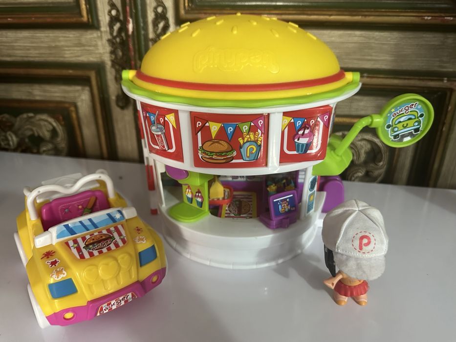 Pinypon hamburgueria e carro