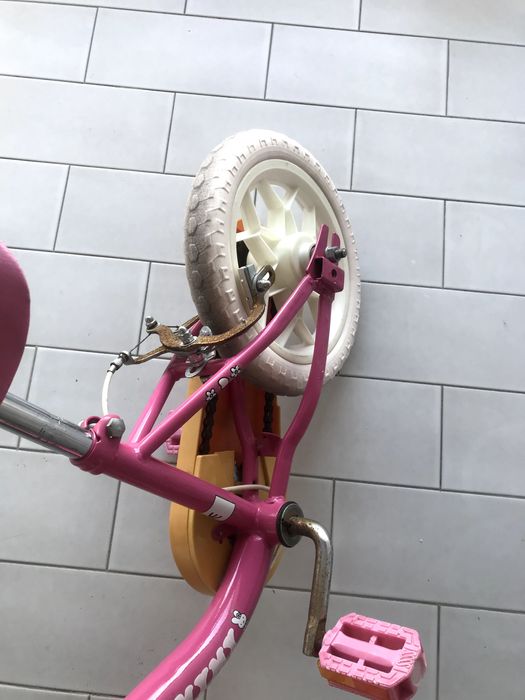 Bicicleta menina criança HELLO MYMY pneu maciço