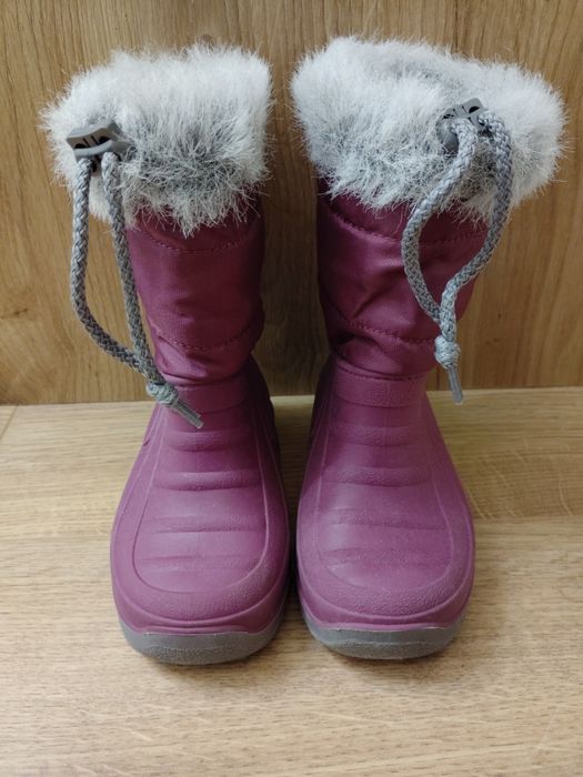 Buty dla dziewczynki śniegowce rozmiar 23
