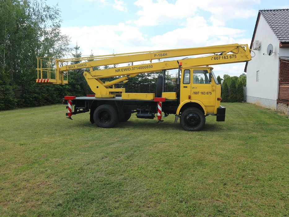 Podnośnik koszowy zwyżka 18 m STAR 200 P-184 H z silnikiem SW-400
