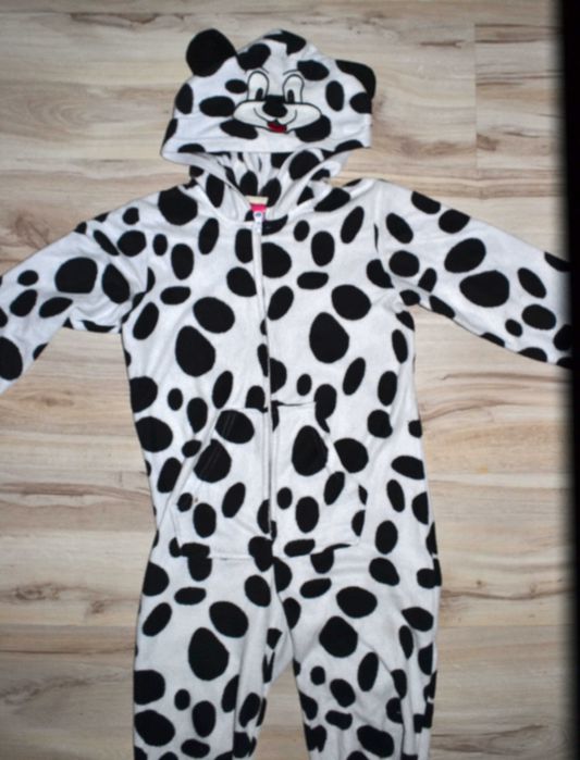 65^ Pies Dalmatyńczyk strój przebranie piżama 7/8 Lat 122/128