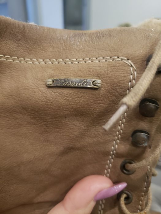 Botki skóra naturalna Lasocki