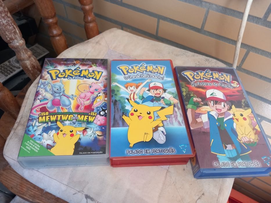 Filme Pokemon em VHS