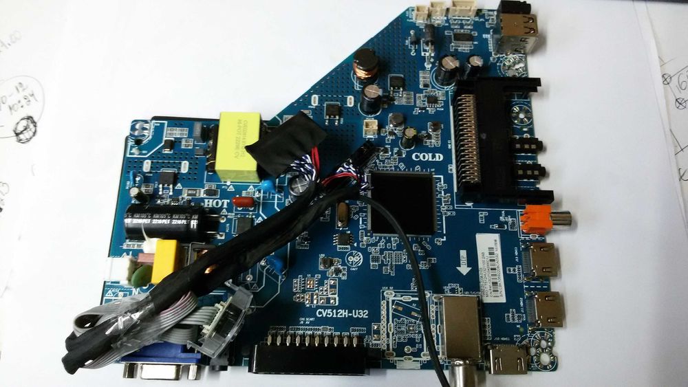 cv512h-u32 mainbooard tv led marca smart mide32