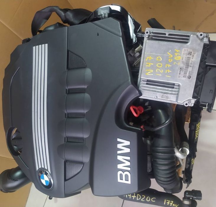 Motor BMW 120D 320D 177cv E87 E90 120 mil km 2011 N47D20C caixa