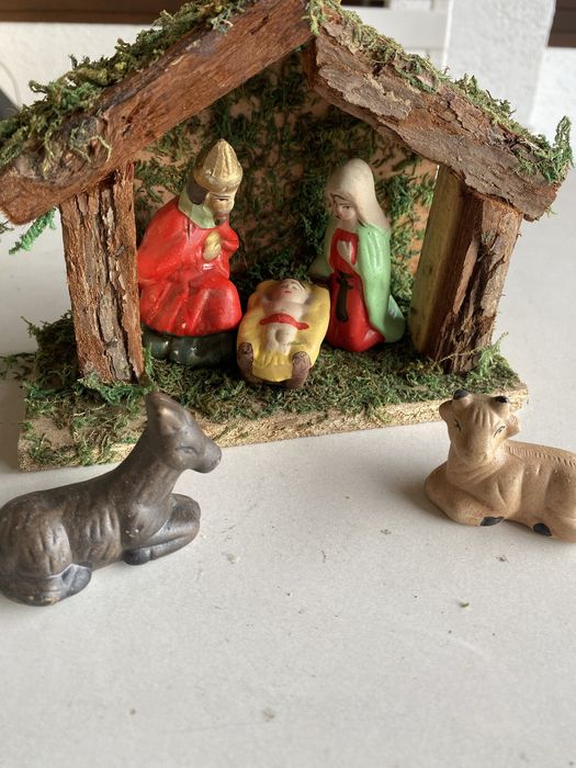 Рождественские ясли. Декоративная композиция. Вальдорф