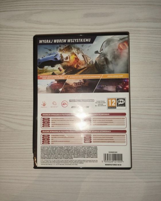 Need for speed payback-płyta DVD