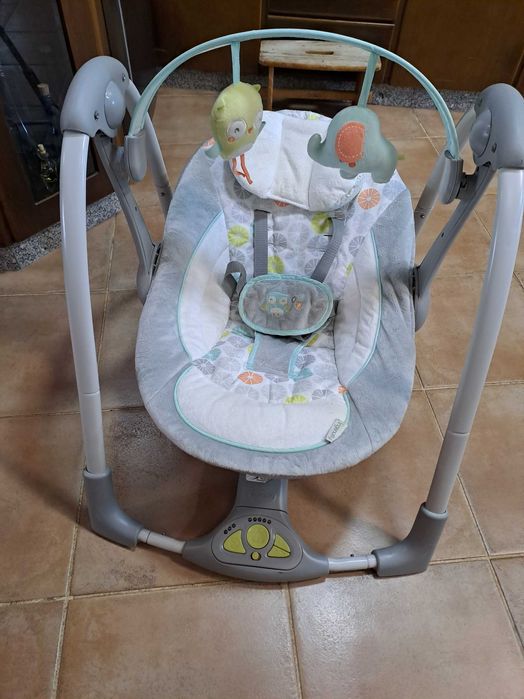 Baloiço e espreguicadeira para bebé