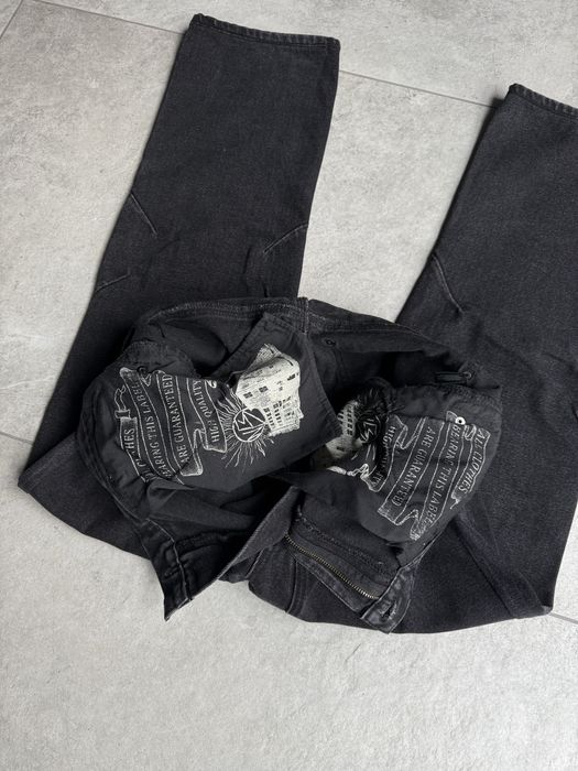 No faith studios jeans racer