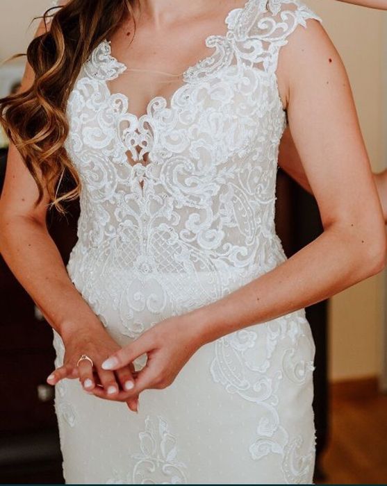 Suknia ślubna, syrenka/rybka, NICOLE SPOSE 18132, rozmiar S