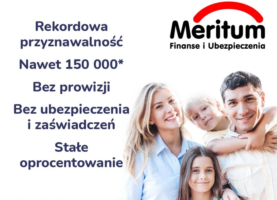 Kredyt / Konsolidacje chwilówek / Pożyczka na oświadczenie / bez BIK
