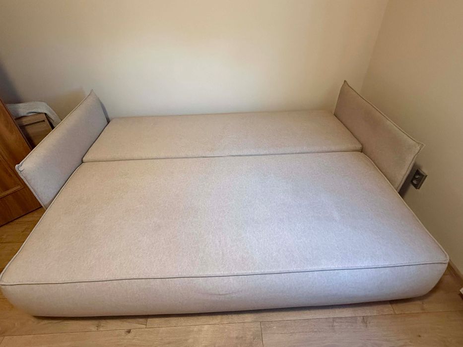 Sofa rozkładam kolor beż