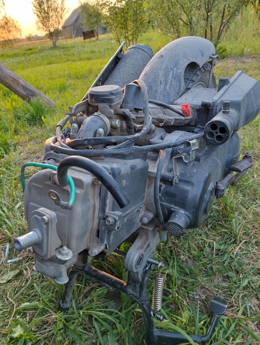 Silnik kompletny z napędem i kołem do skutera chińskiego Zumico i inne