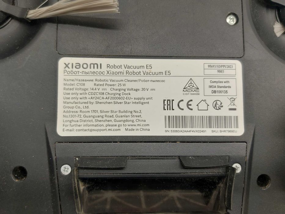 Robot sprzątający Xiaomi Vacuum E5
