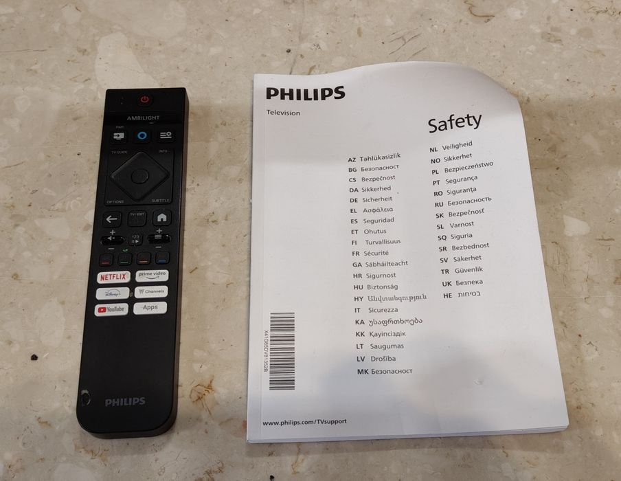 1167/26  Telewizor Philips 43PUS8560 SmartTV