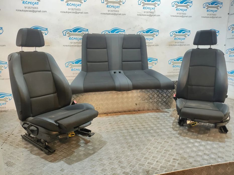 Conjunto Bancos Pele e Tecido Pack M BMW Serie 1 Cabrio E88