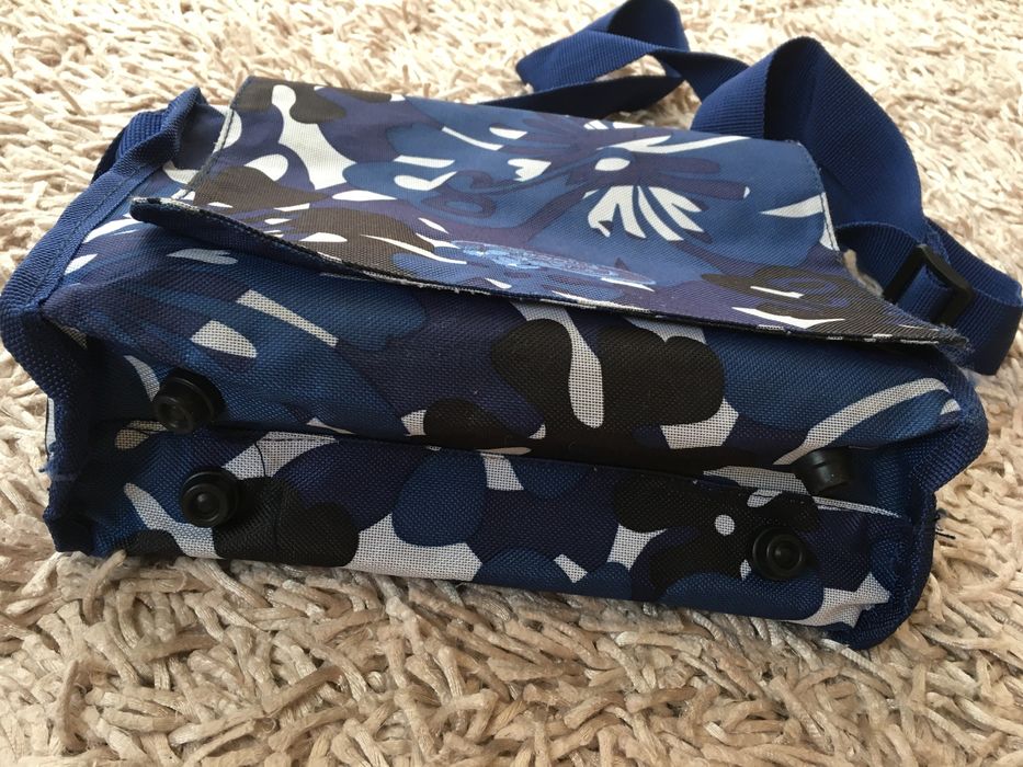 Torebka materiałowa, tekstylna Spooky granatowa listonoszka