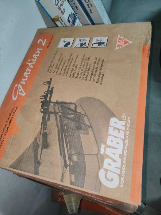 Suporte traseiro universal para carro - 2 bicicletas