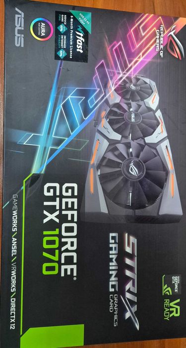 Відеокарта Geforce GTX 1070