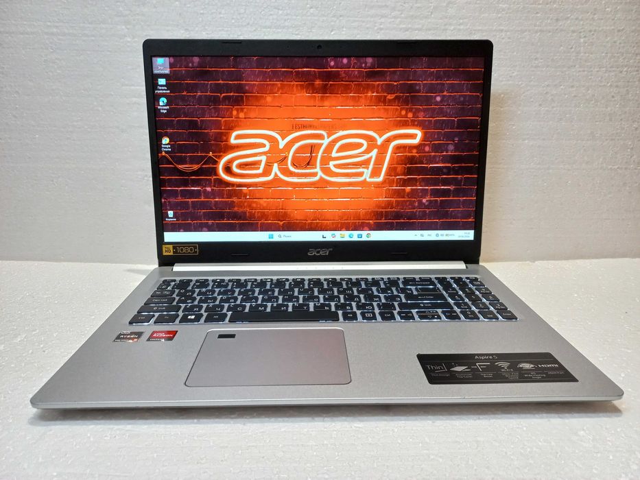 Мощный СВЕЖАК 2025!!  ACER A515 / RYZEN 5 5500U на 12" ЯДЕР /  + КАК НОВЫЙ + ЗСУ Подарки!!