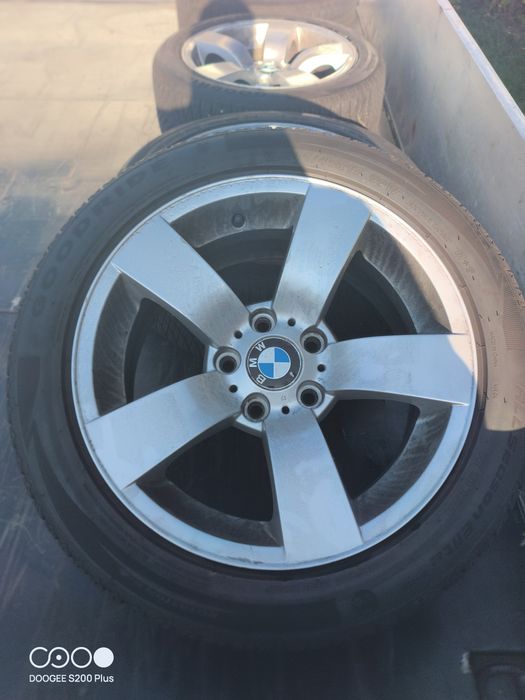 Alufelgi BMW E60 E61 5x120 z oponami wielosez 245/45/17