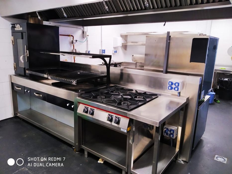 Lavandaria e cozinha industrial com desinfecção Covid-19 self service