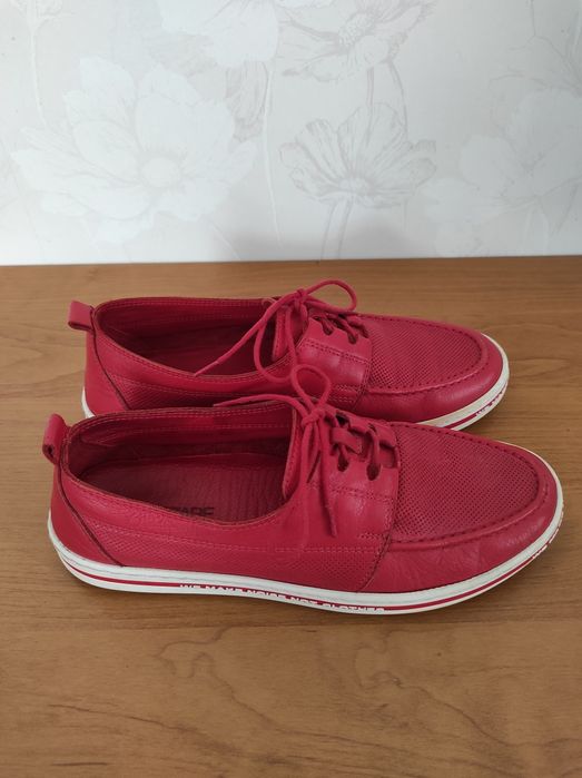 Мокасины кожаные 37 размер ( 24 см )