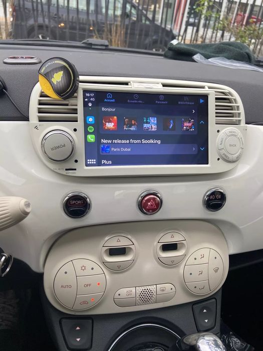 Radio android fiat 500 CARPLAY ANDROIDAUTO bluethoot Gondomar (São