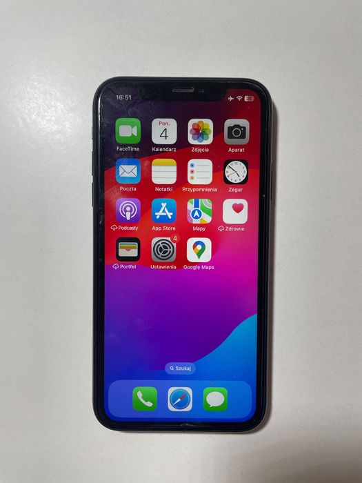 iPhone XR 128 GB czarny używany