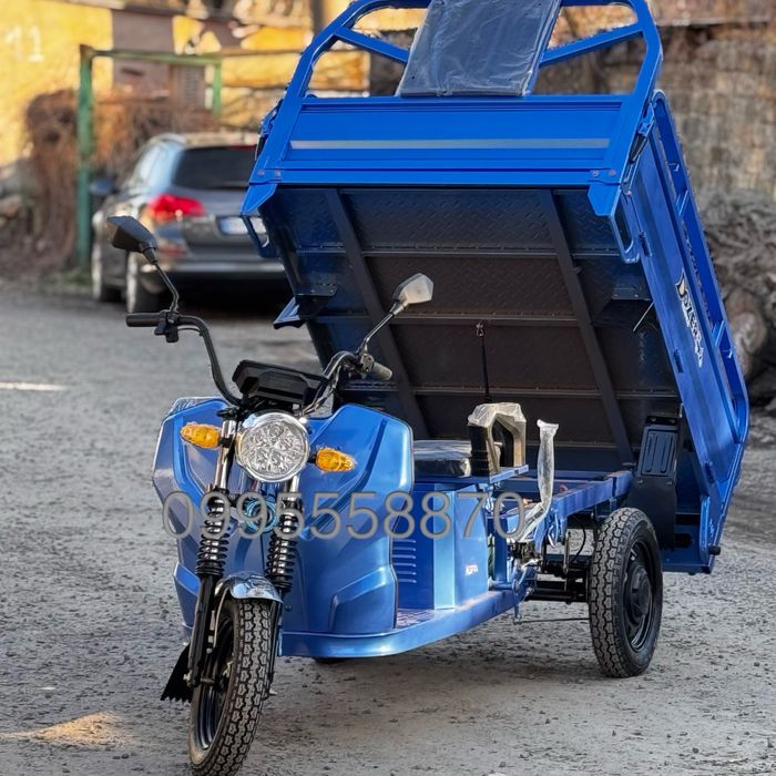 Електричний вантажний трицикл Dozer 1200W