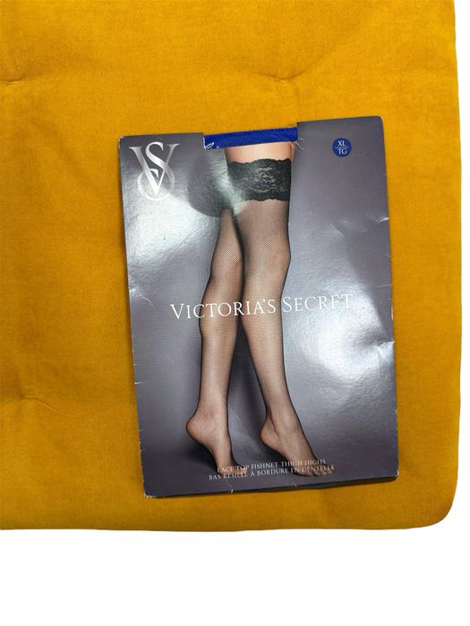 Сітчасті сині чулки панчохи XL Victoria's Secret оригінал